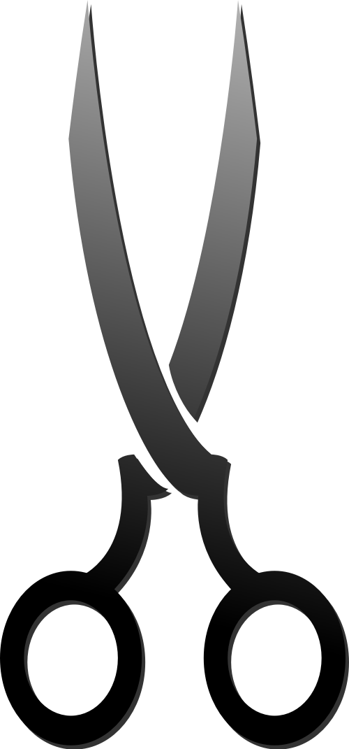 黑色剪子矢量logo图标 logo png