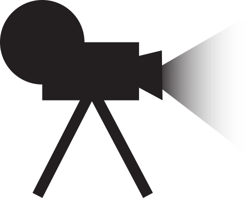 黑色影片播放器矢量logo图标 logo png