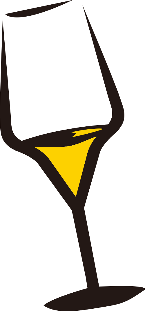 黄色酒杯矢量logo图标 logo png