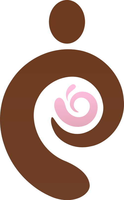 棕色粉色母婴矢量logo图标 logo png
