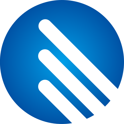 蓝色圆形矢量logo图标 logo png
