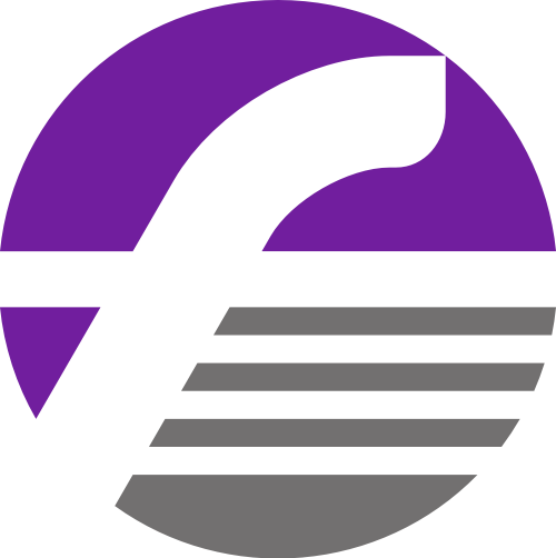 紫色圆形矢量logo图标 logo png
