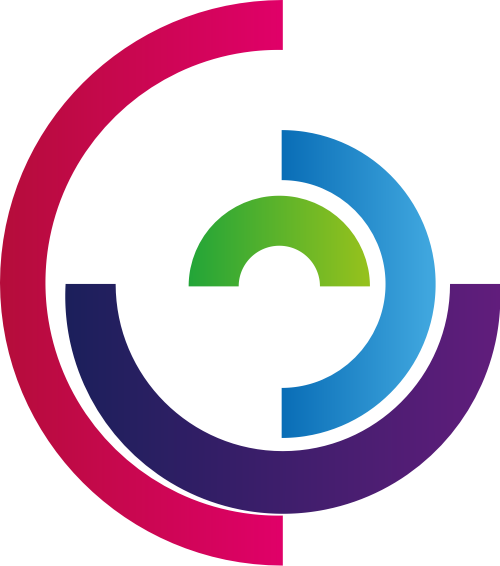 彩色半圆矢量logo图标 logo png