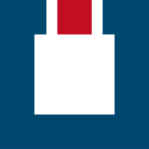 红色蓝色方块矢量logo图标 logo png