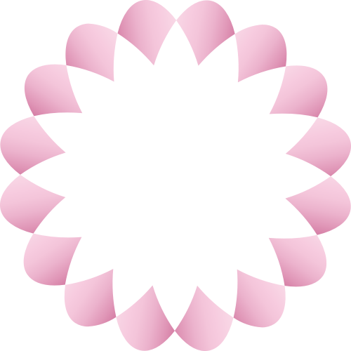 粉色圆形矢量logo图标 logo png