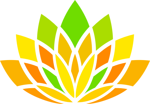 彩色花朵矢量loog图标 logo png