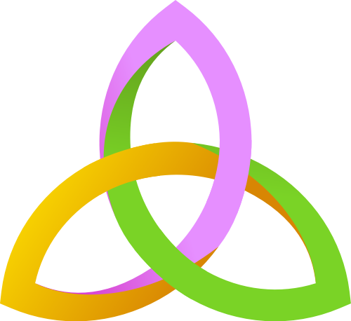 彩色花朵矢量logo图标 logo png