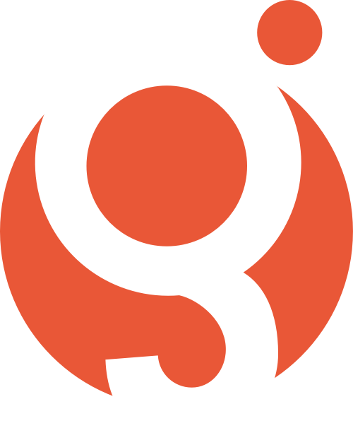 橙色球状字母g矢量logo