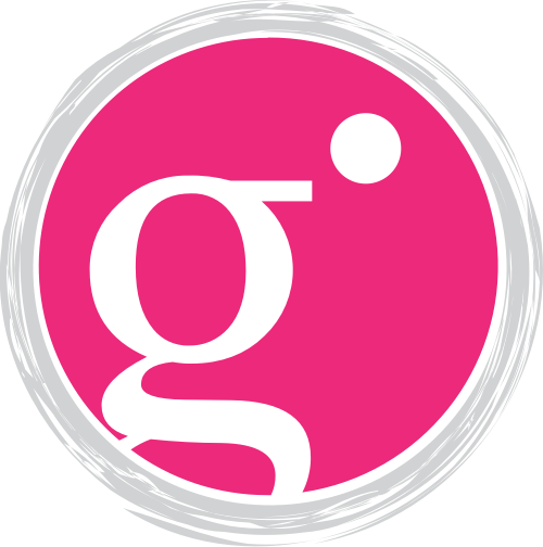 粉色字母g矢量logo