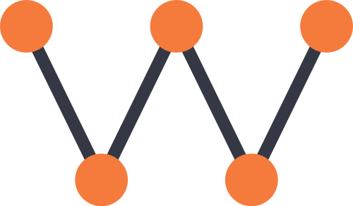 黄色黑色字母W矢量logo logo png