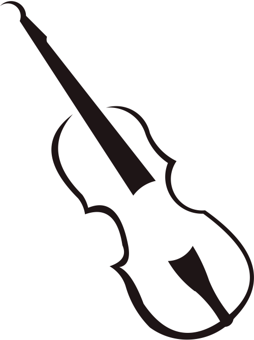 黑色小提琴矢量logo图标 logo png