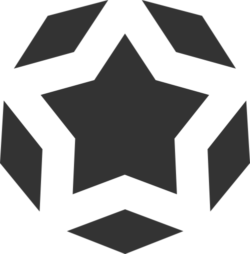 黑色五角星矢量logo logo png