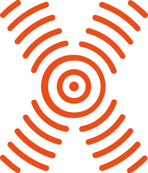 橙色字母X矢量logo图片 logo png