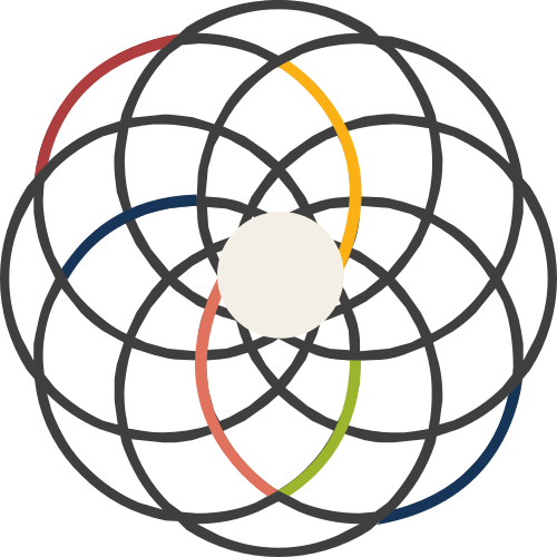 彩色圆商务矢量logo图标 logo png