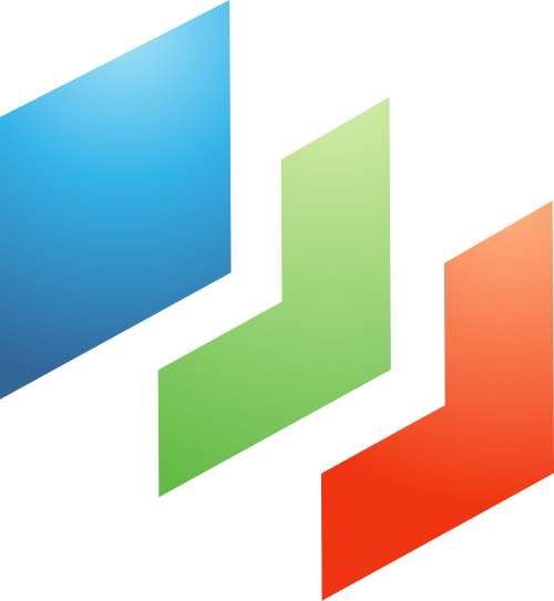 彩色方形矢量logo图片 logo png