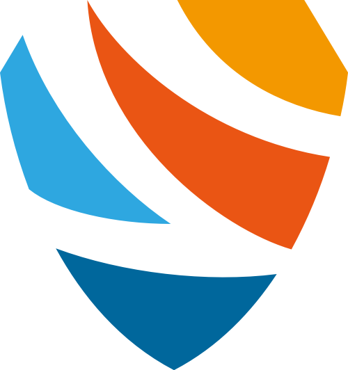 彩色盾牌矢量logo logo png