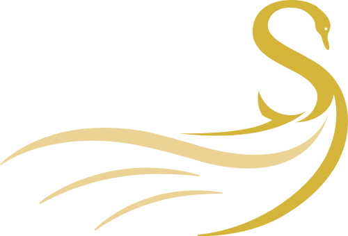 黄色天鹅矢量logo logo png