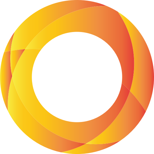 黄色圆环矢量logo logo png