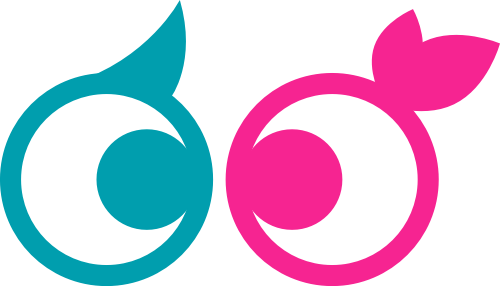 绿色粉色眼睛矢量logo logo png