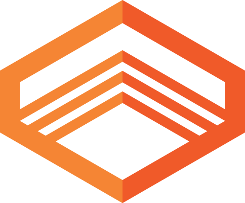 黄色六边形矢量logo图标 logo png