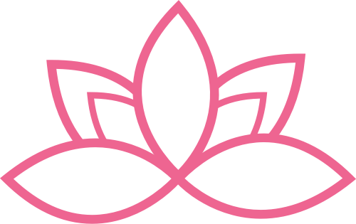 粉色花朵矢量logo