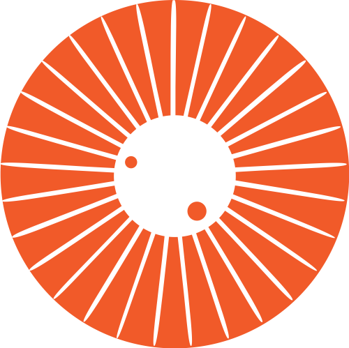 橙色圆环矢量logo