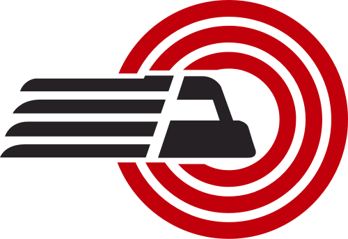 红色黑色货车矢量logo图标 logo png