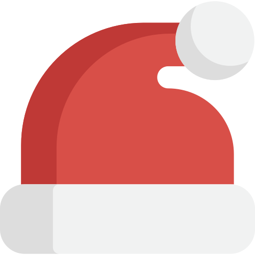 红色圣诞帽矢量logo logo png