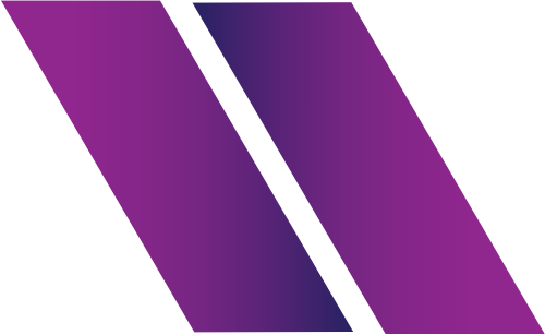 紫色斜条矢量logo图标