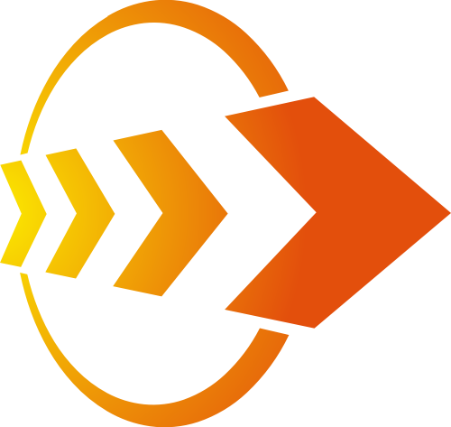 黄色箭头矢量logo logo png