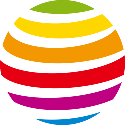 彩色球体矢量logo图标