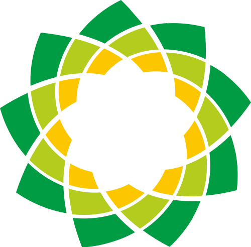 绿色花朵矢量logo