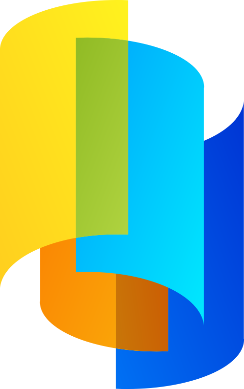 彩色立体矢量logo图标 logo png