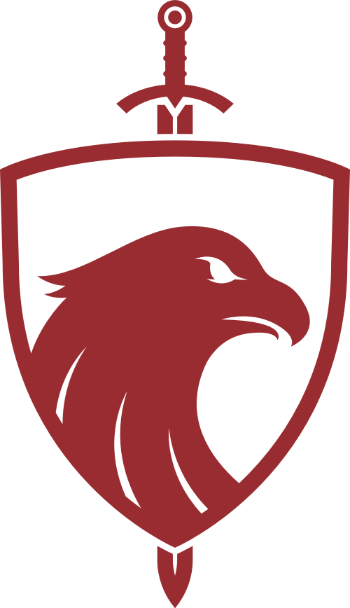 红色鹰盾牌矢量logo logo png