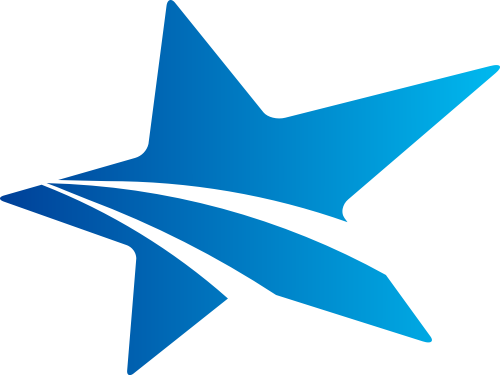 蓝色星星矢量logo logo png