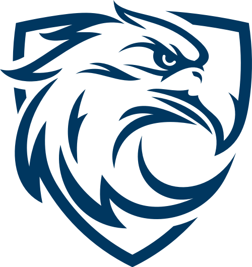 蓝色鹰矢量logo logo png