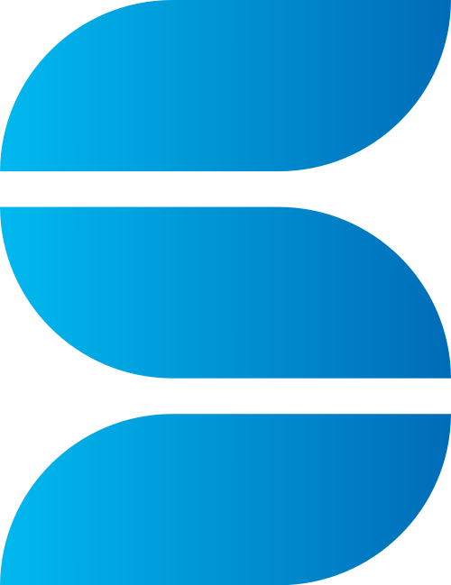 蓝色字母S矢量logo