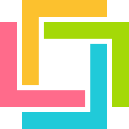 彩色社团矢量logo