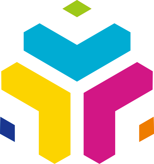 彩色社团矢量logoLOGO图标素材 - 标小智