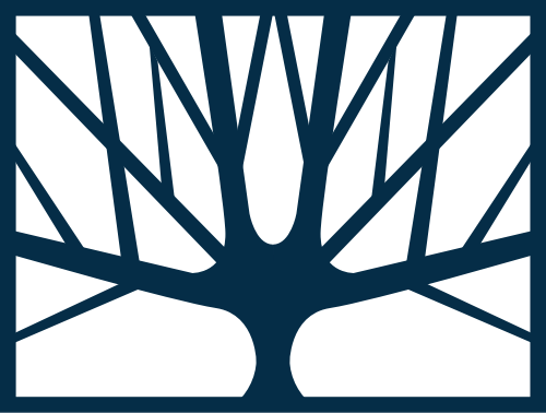 蓝色正方形树矢量logo logo png