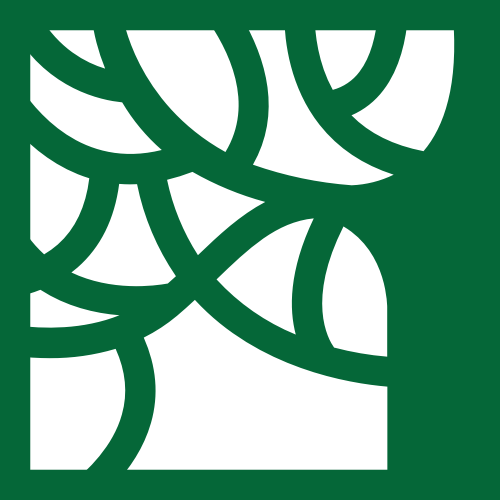 正方形树矢量logo图标