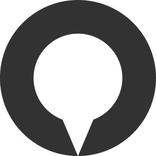 黑色圆形水滴矢量logo logo png