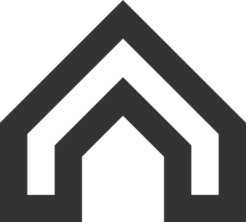 黑色房子矢量logo图标 logo png