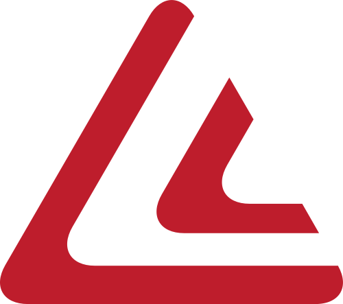 红色角形矢量logo元素