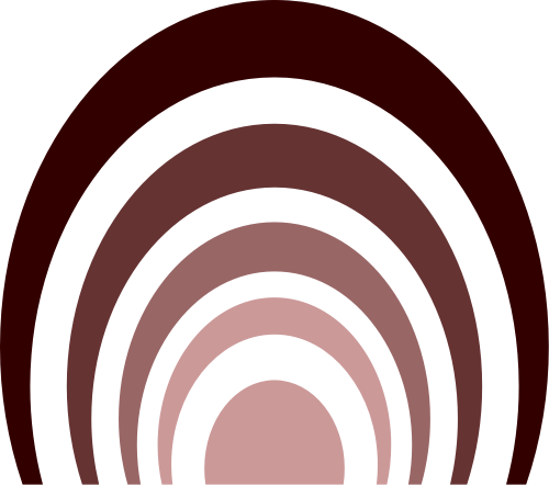 彩色半圆矢量logo