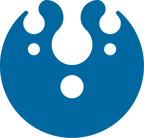 蓝色抽象科技矢量logo