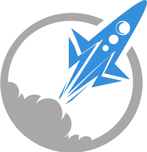 灰色火箭矢量logo logo png