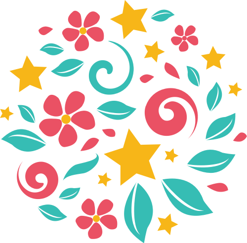 彩色花朵矢量logo logo png