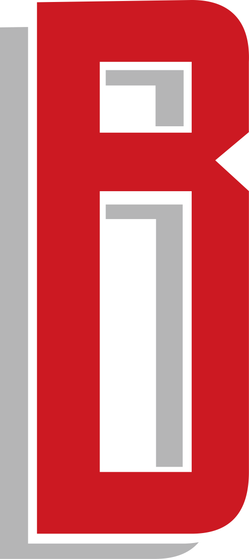 红色字母B矢量logo