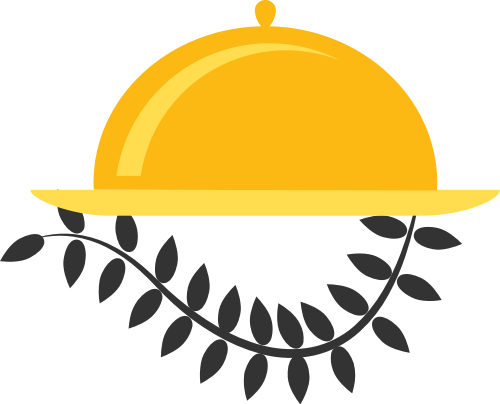 黄色餐饮矢量logo logo png